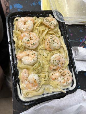 shrimp alfredo