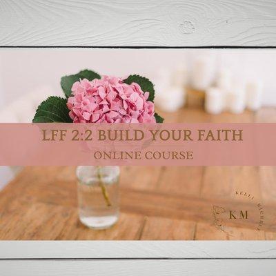 Take this self-paced course and learn how to become unstoppable and BUILD your FAITH! https://www.kellimichele.com/livingfaithfirstcourse/