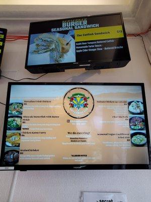 Hawaiian food menu