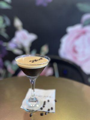 The espresso martini is on POINT!