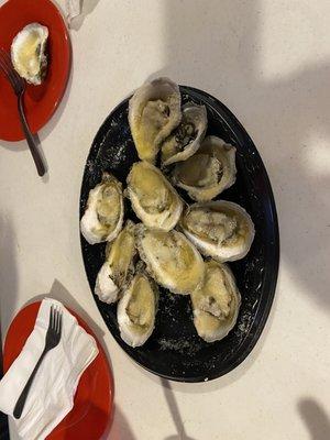 Garlic Parmesan oysters! Great Price!