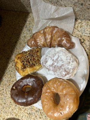 Assorted donuts