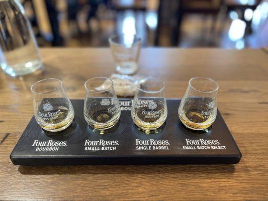 Bourbon tasting