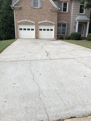 the same driveway After.