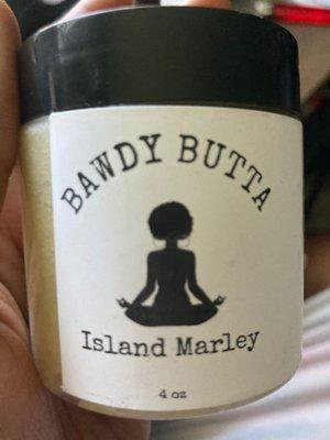 Amazing scent! Long lasting, homemade with real raw safe ingredients! 100% natural! Y'all I love these bawdy butters!!