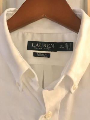 Classic White button down, hubby's fave ;)