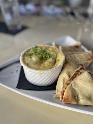 Spinach and artichoke dip