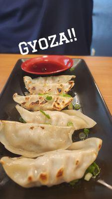 Gyoza pan fried!