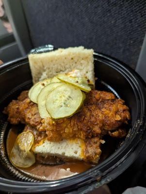 Nashville Hot Fried Chicken Sandwich