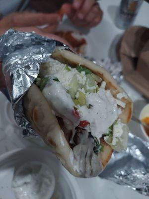 Chicken chicken gyro supreme