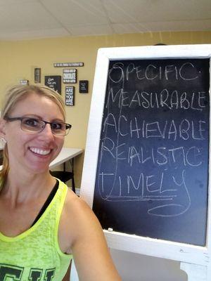 We make S.M.A.R.T. goals here at APB Total Body Health Studio