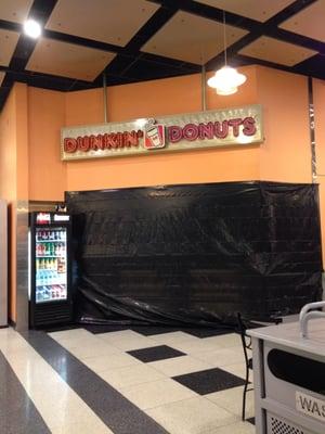 Happy National Coffee Day - September 29, 2014. This Dunkin' Donuts as CLOSED!!!