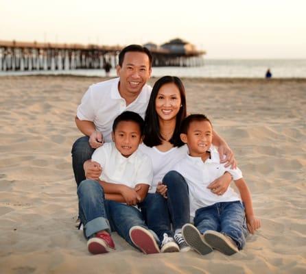 Dr. Nguyen and his family