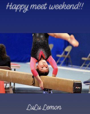 Level 6 gymnast Lauren - competition in Atlanta