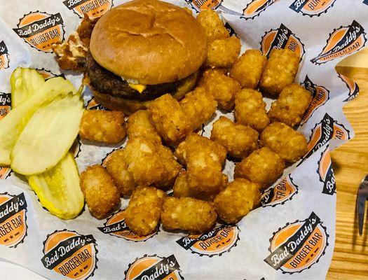 Children's Kids Cheeseburger Slider