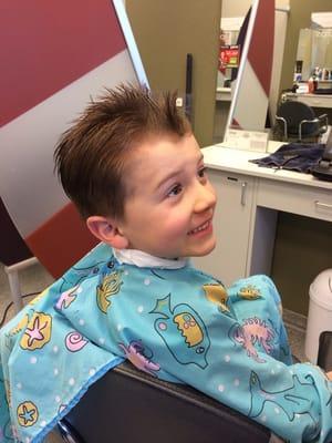 My sons haircut