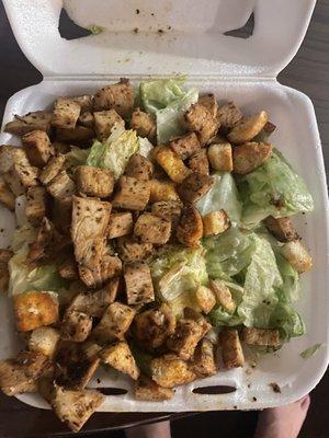 Blackn Chicken Caesar Salad