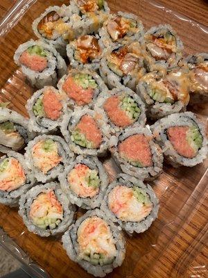 Supermarket sushi