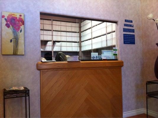 Front desk