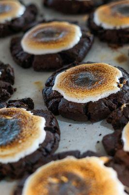 Chocolate S'mores Cookies