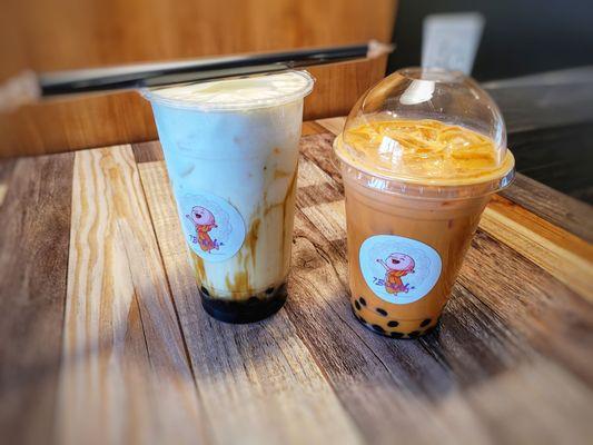 Brown Sugar Boba, Thai Tea Boba