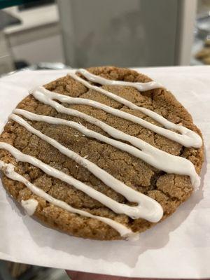 All November Special (Ginger molasses) cookie