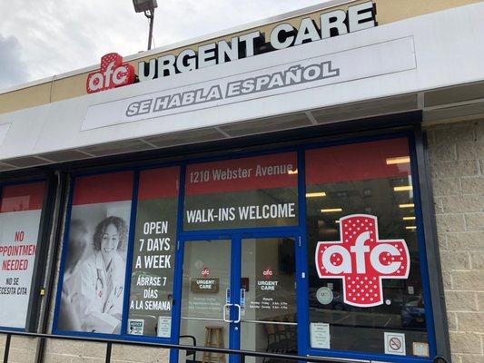 AFC Urgent Care Bronx Webster Ave