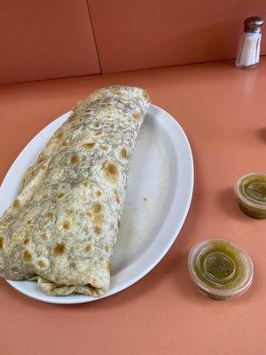 Carne Asada Burrito