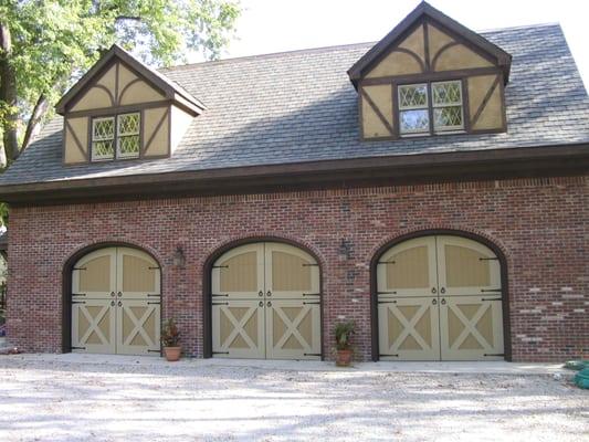 9' x 9' Cunningham Custom Horse Stall Design Sectional Garage Doors