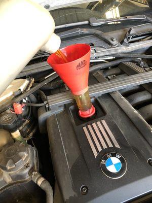 Engine oil chance on a 2006 BMW 328i