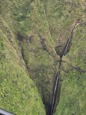 Sacred Falls....only science by helicopter