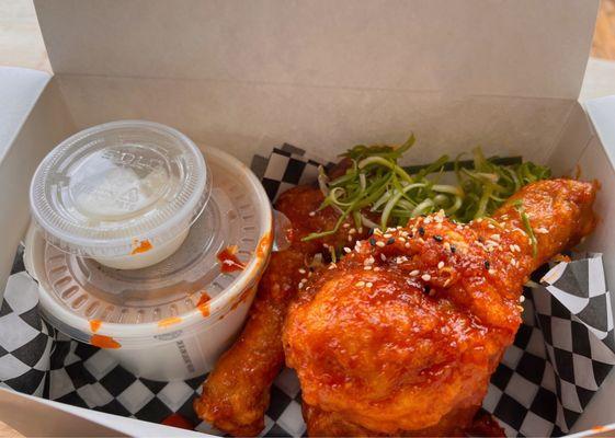 Spicy Gochujang Drumsticks