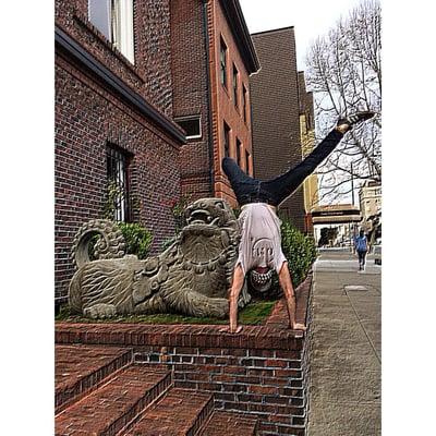 Mike Richardson Yoga | Love San Francisco Upside Down