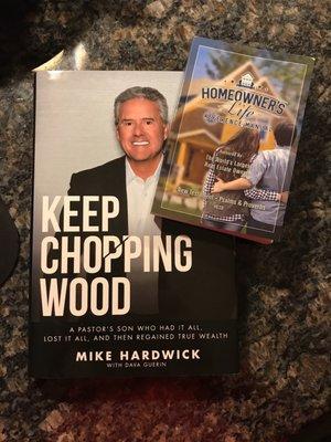 Received this from Churchill Mortgage in the mail after closing. I can't wait to read the book.