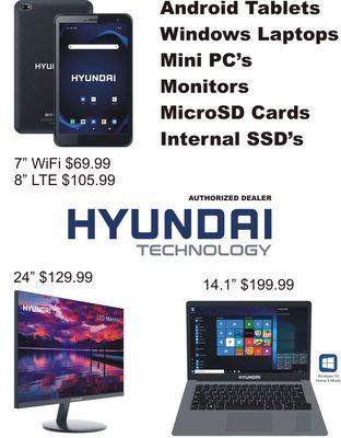 Hyundai Technology Group Monitors, Laptops, Tablets and Mini PC's