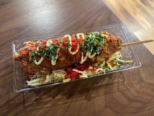 Korean corn dog - $12