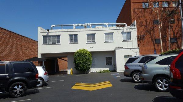 Half the patient rooms look into the parking lot