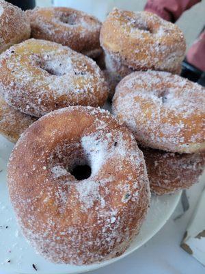 Lavender hibiscus donuts, the best!