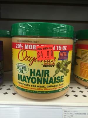 Hair Mayonaise W/Olive Oil