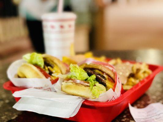 Double Double and Animal Style Fries