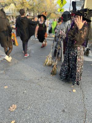 Witching Laughter: (Woodstock Halloween Parade '24)