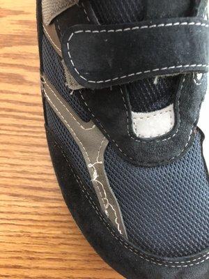 Bad stitching on SAS Shoes