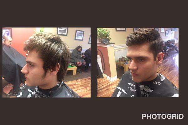 Haircut transformation by Alana.