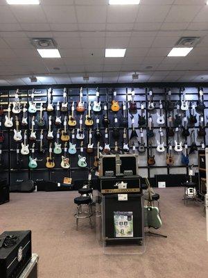 Wall of Guitars