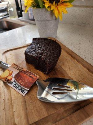 Chocolate Raspberry Rum Cake