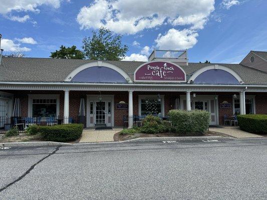 Front of restaurant