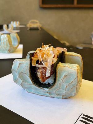 Unagi hand roll