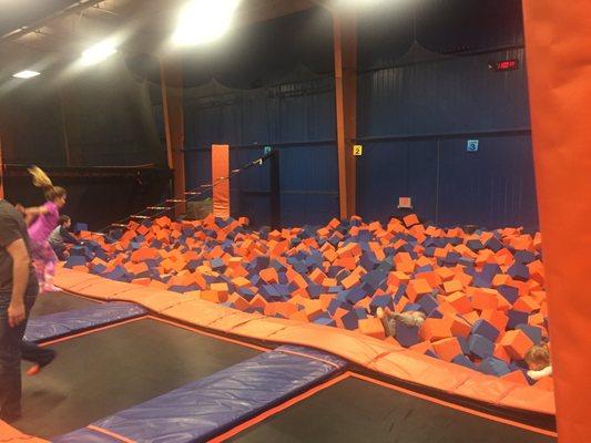 Foam pit