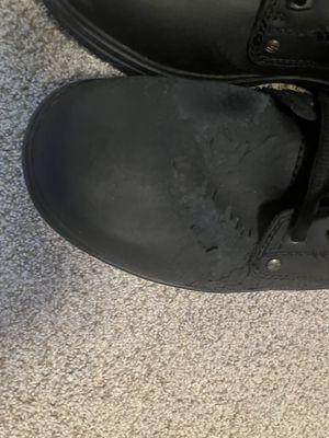 Defective shoe