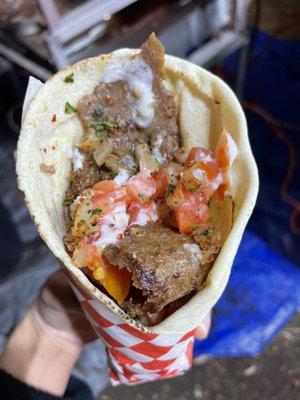 Beef gyro